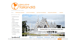 Desktop Screenshot of descubretailandia.com